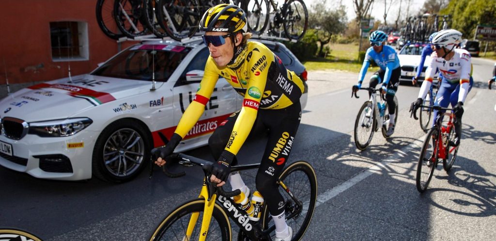 Runner-up Vingegaard: “Pogacar was in de sprint een klasse apart”