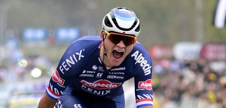 Mathieu van der Poel dankzij lef en sprintervaring de baas over Tadej Pogacar