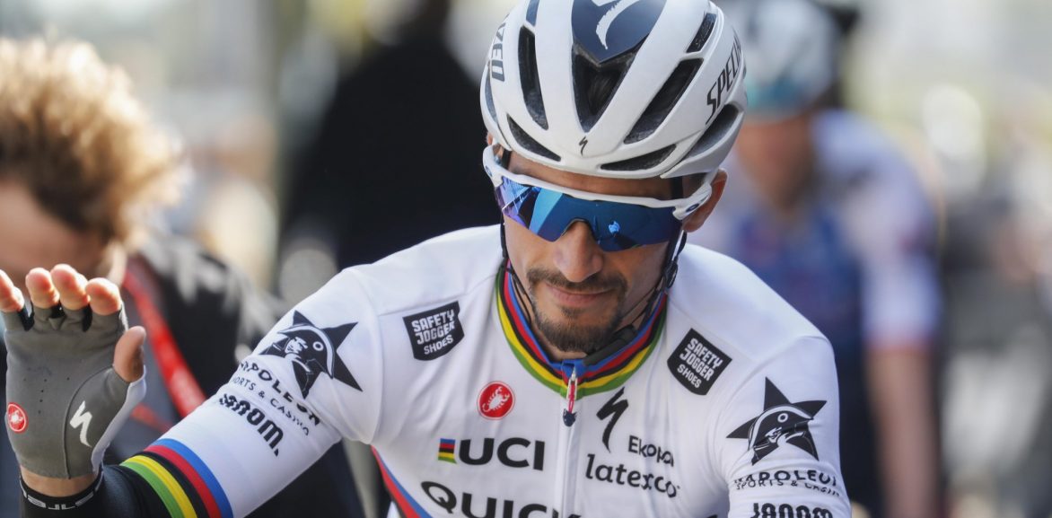 Julian Alaphilippe laat van zich horen: “Alles gaat de goede kant op”