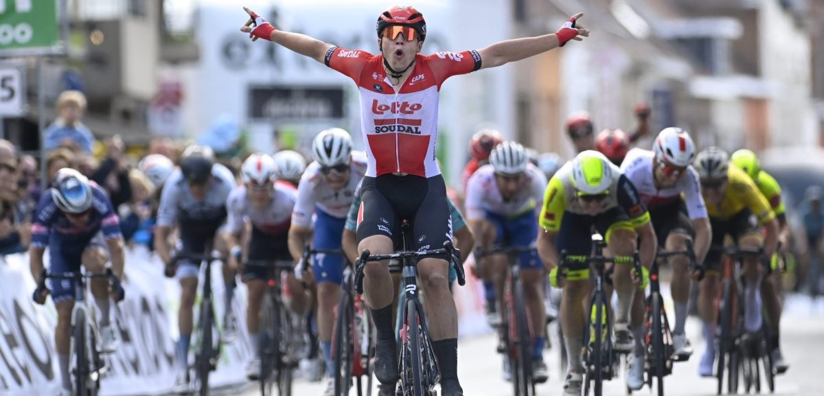 Arnaud De Lie na sprintzege in GP Kint: “Automatismen beginnen te komen”