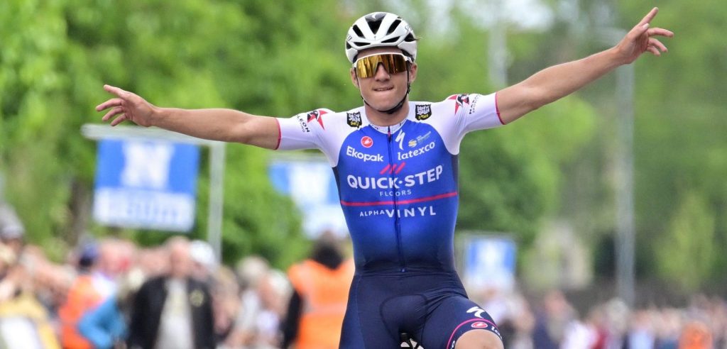 Remco Evenepoel kleurt Gullegem Koerse en pakt de zege