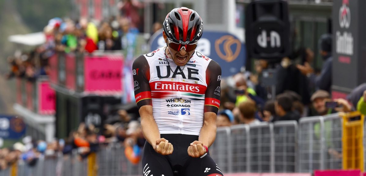 Alessandro Covi wint na lange solo: “Ik ben helemaal geen klimmer”