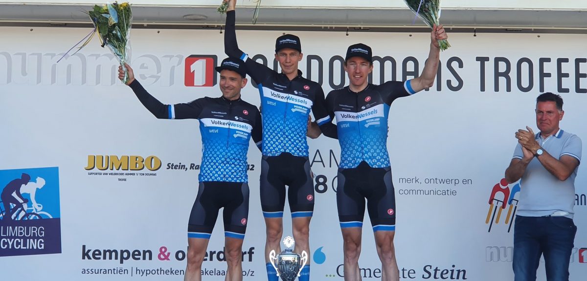 Bart Lemmen wint Ton Dolmans Trofee, volledig podium VolkerWessels