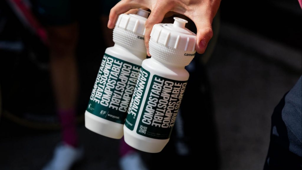 Cannondale introduceert composteerbare bidons voor profploegen
