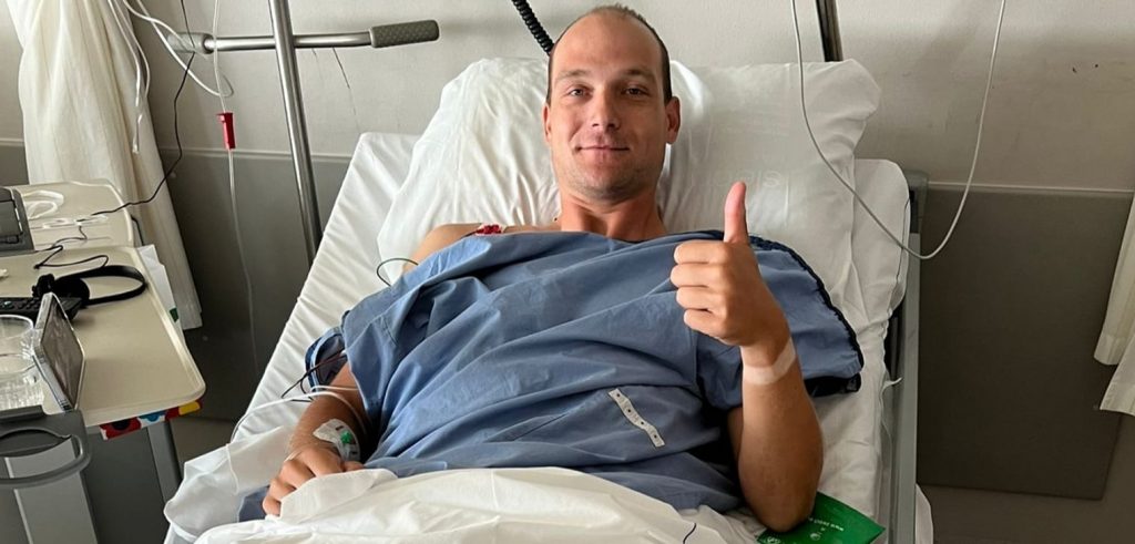 Jonas Rickaert succesvol geopereerd aan beknelde liesslagader