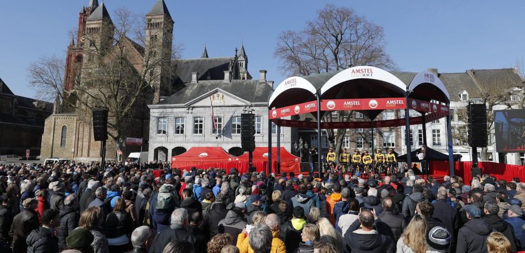 Maastricht tot en met 2027 startlocatie voor de Amstel Gold Race