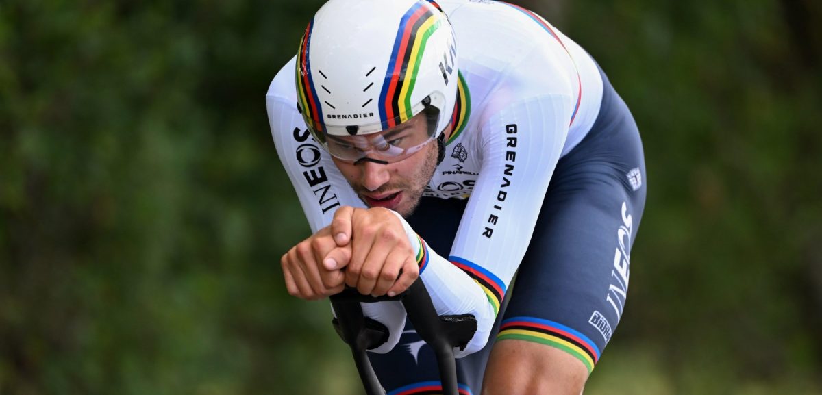Ganna na tijdritzege in Dauphiné: “We gaan zien of ik erbij ben in de Tour”