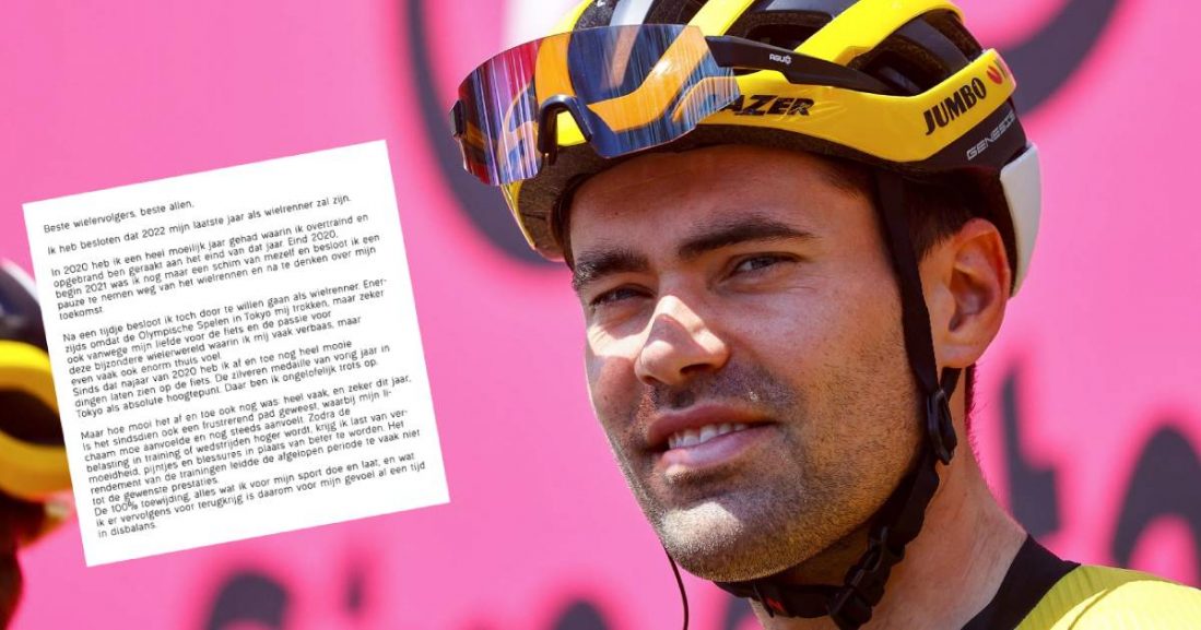 Lees de uitgebreide verklaring van Tom Dumoulin: “Ik stop en sla een nieuw, onbekend pad in”