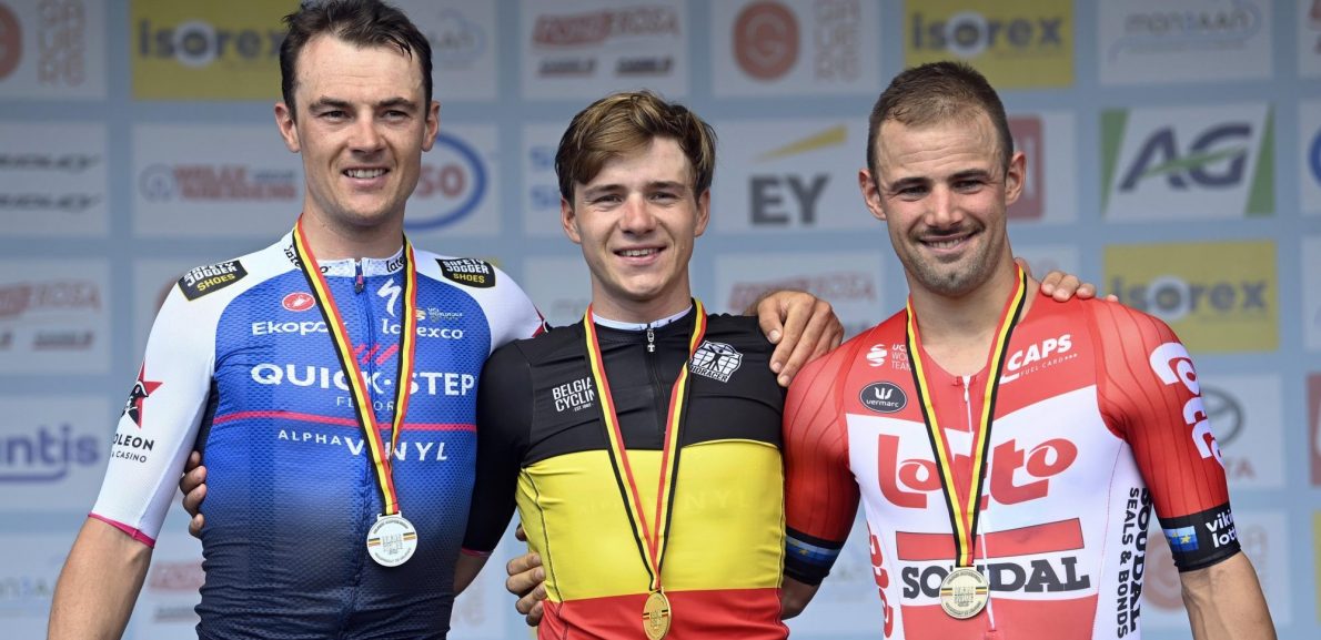 Evenepoel verloor bidon tijdens winnende tijdrit: “Was volledig uitgedroogd”