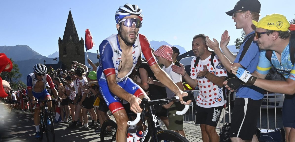 Thibaut Pinot teleurgesteld na derde plek: “Had gewoon geen geweldige benen”