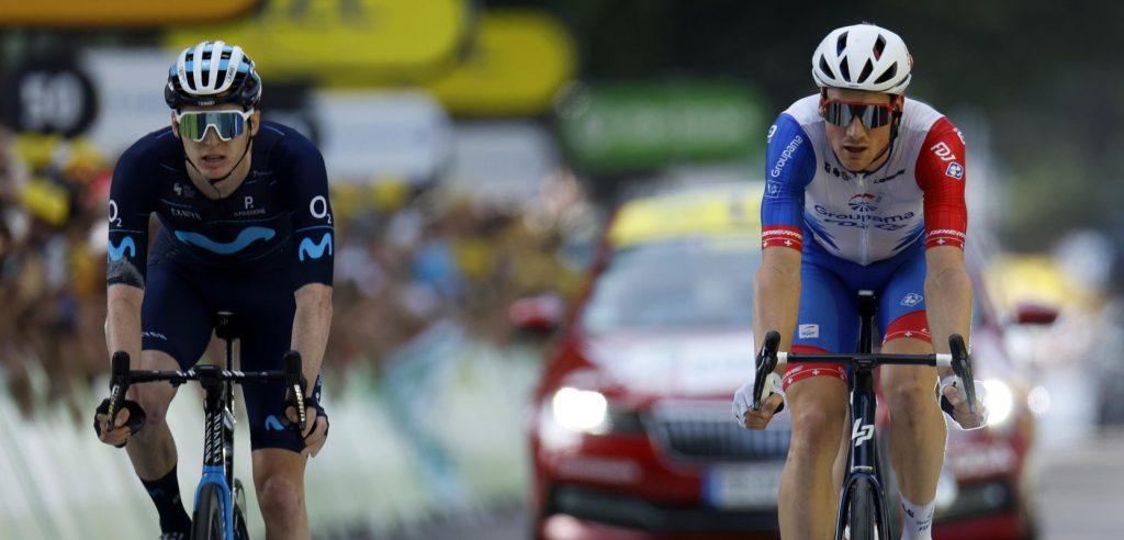 Stefan Küng en Matteo Jorgenson grepen naast winst: “Volgde het wiel van Ganna”