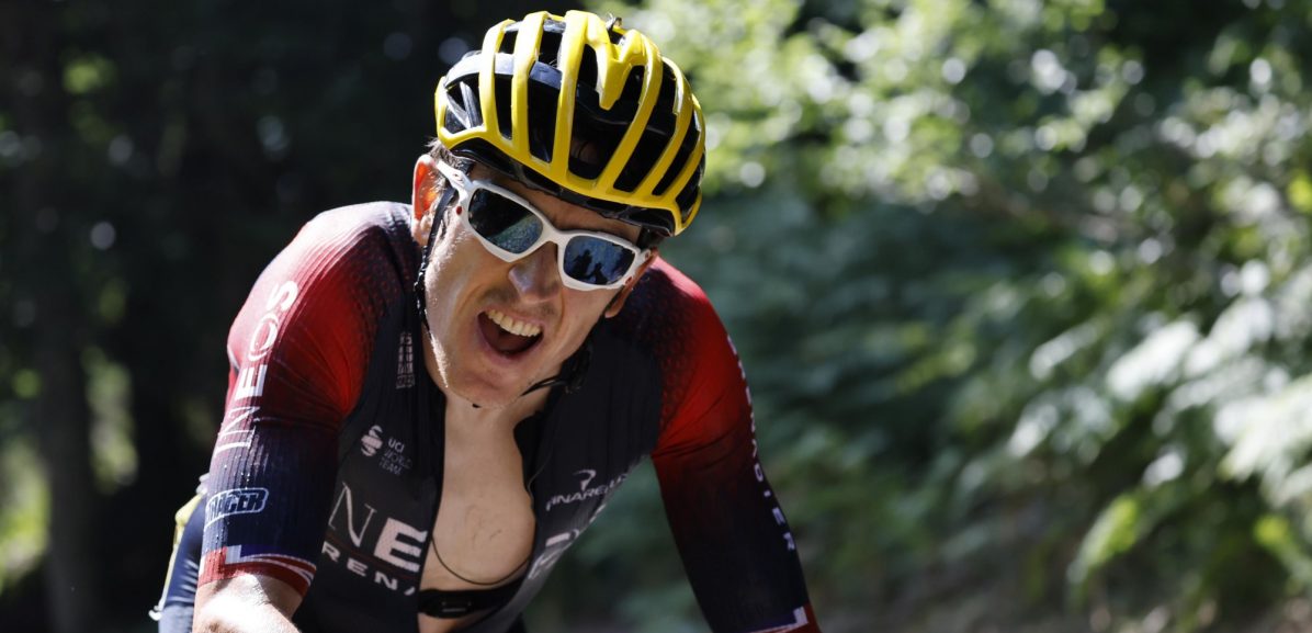 Geraint Thomas panikeerde niet op Mur de Péguère: “Reed mijn eigen tempo”