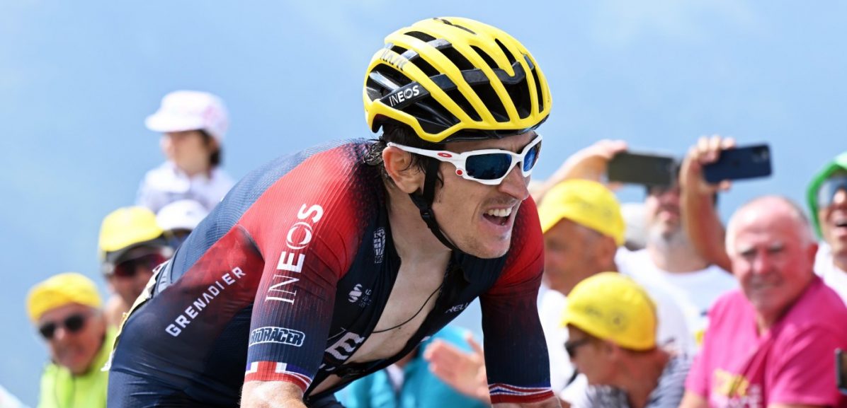 Geraint Thomas verliest twee minuten: “Tour winnen wordt nu wel echt moeilijk”