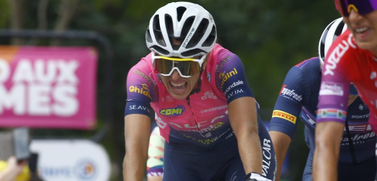 Silvia Persico alsnog bestraft voor gevaarlijke actie in sprint Tour Femmes