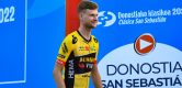 Lennard Hofstede in de wachtkamer bij Jumbo-Visma