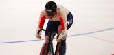 Bronzen WK-medaille Steffie van der Peet op keirin