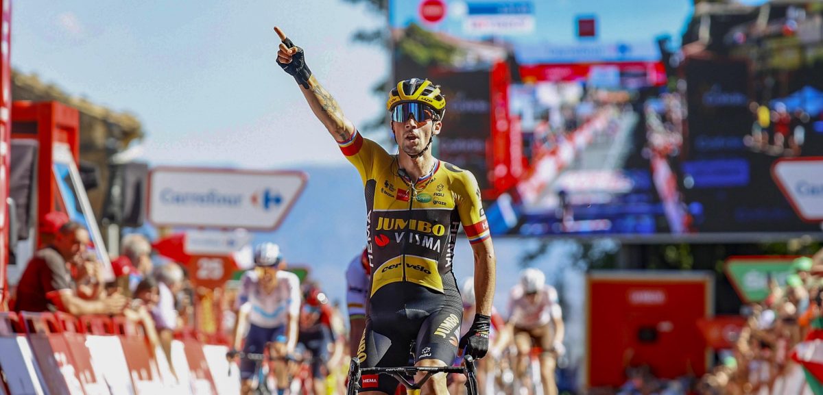 Vuelta 2022: Primoz Roglic slaat dubbelslag in Laguardia