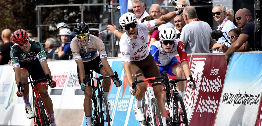 Drie op een rij voor Marc Sarreau in Tour Poitou-Charentes