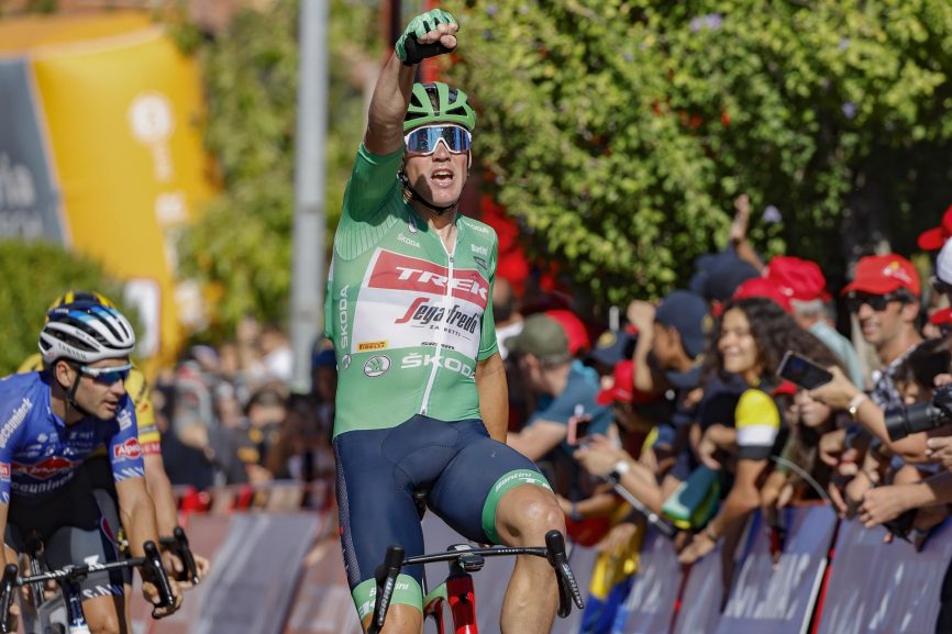 Vuelta 2022: Mads Pedersen sprint naar derde ritwinst in Talavera de la Reina