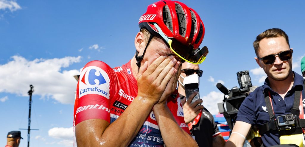 Vueltawinnaar Remco Evenepoel: “Hier heb ik zo hard voor gewerkt”