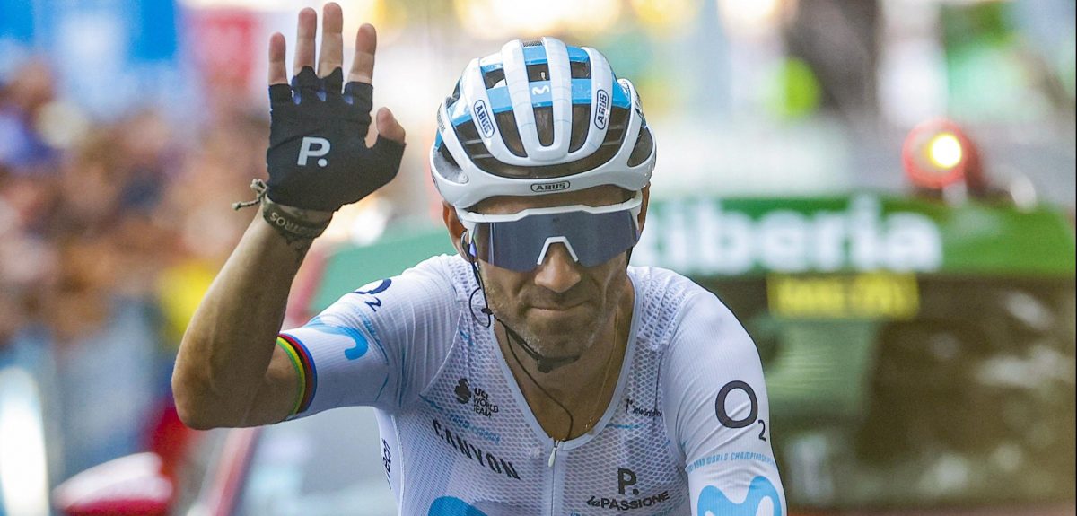 Alejandro Valverde na ereronde in Madrid: “Moest een traantje wegpinken”