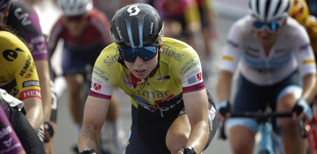 Lorena Wiebes na eindzege in Simac Ladies Tour: “Mezelf positief verrast”