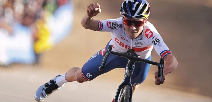 Tom Pidcock wordt gehuldigd in Merchtem voor wereldtitel veldrijden