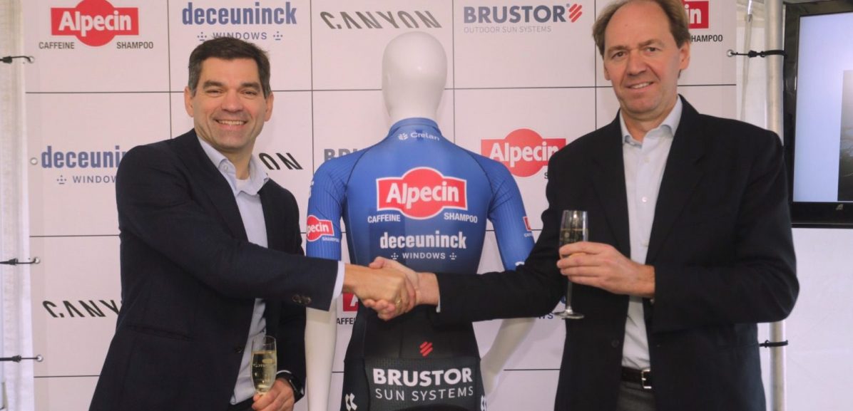 Alpecin-Deceuninck kondigt Brustor aan als nieuwe cosponsor