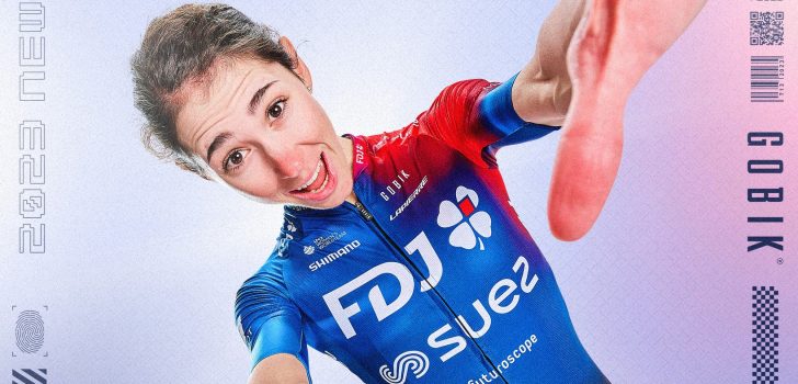 FDJ-SUEZ-Futuroscope laat witte mouwtjes weg in tenue 2023