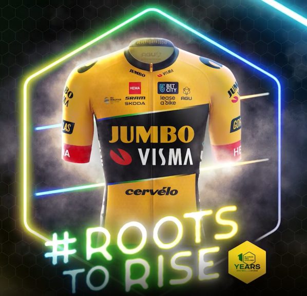 Jumbo-Visma brengt ‘roots’ in herinnering met tenue voor 2023