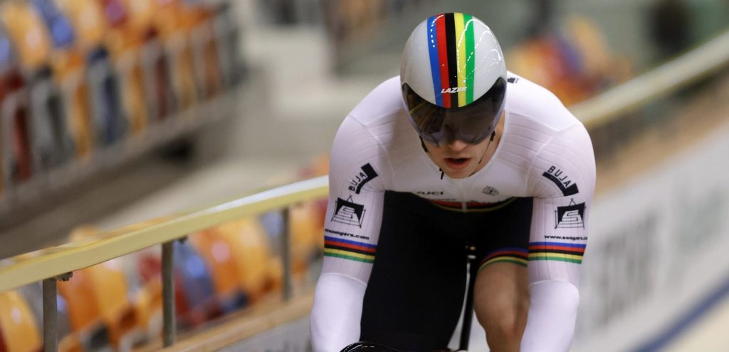 Harrie Lavreysen verslaat Tijmen van Loon op NK sprint