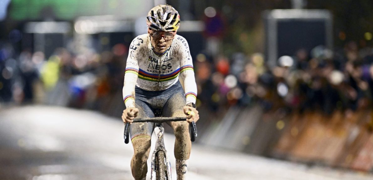 Net niet voor Tom Pidcock in Diegem: “Jammer dat ik het niet kon afmaken”
