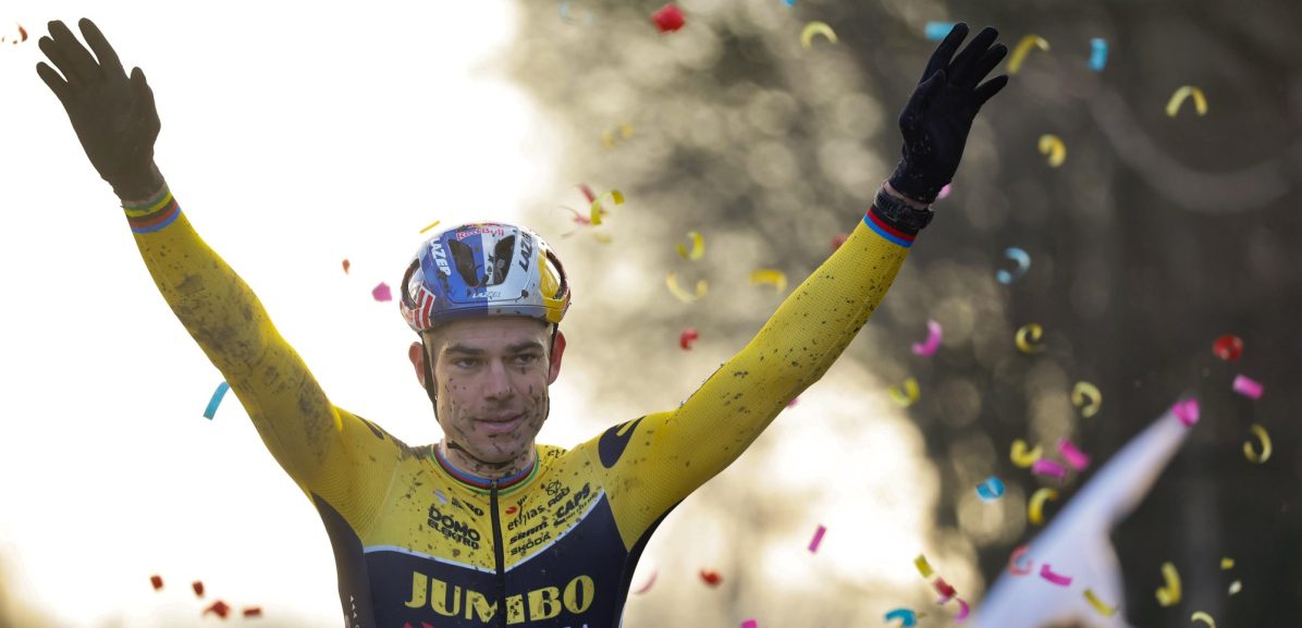Wout van Aert is week voor WK klasse apart in X2O Trofee Hamme