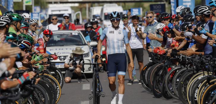 Afscheidnemende Richeze krijgt eresaluut van collega’s in Vuelta a San Juan