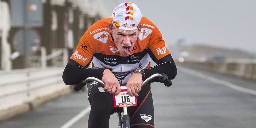 NK Tegenwindfietsen op zaterdag 7 december, vorig jaar nog afgeblazen door te harde wind