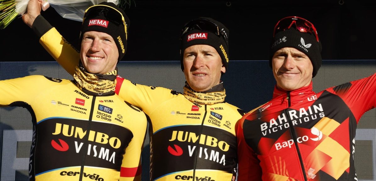 Tiesj Benoot helemaal terug met winst in Kuurne: “Twijfelde of ik nog wielrenner ging zijn”