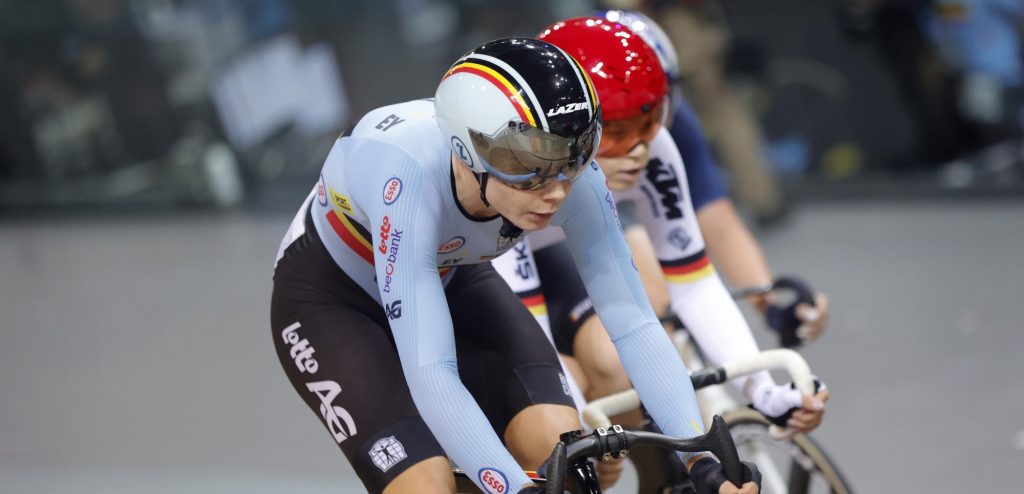 Kopecky volgt zichzelf op als Europees kampioene afvalkoers, Van der Duin derde