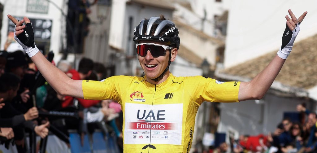 Tadej Pogacar klopt Enric Mas en pakt derde ritzege in Ruta del Sol