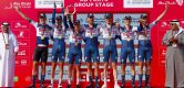 Soudal Quick-Step klopt EF Education-EasyPost met één seconde in ploegentijdrit UAE Tour