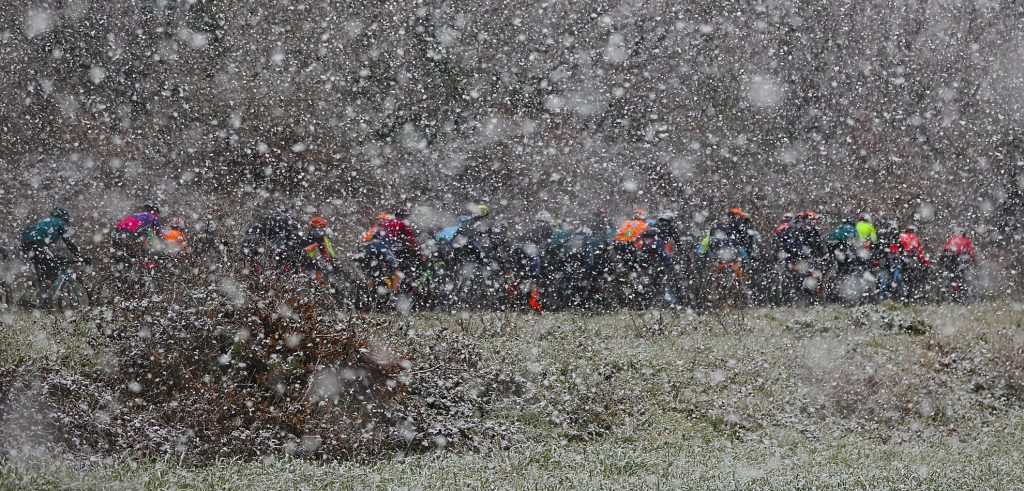 Sneeuw gooit weer parcours O Gran Camiño in de war