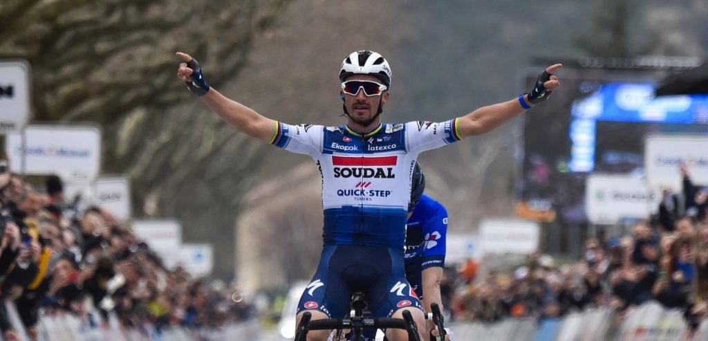 Alaphilippe is Gaudu de baas in Faun-Ardèche Classic