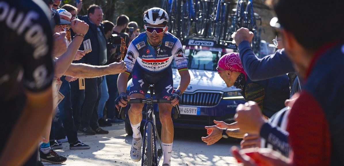 Geen spoor van Alaphilippe in Strade Bianche: “Niets om me zorgen over te maken”