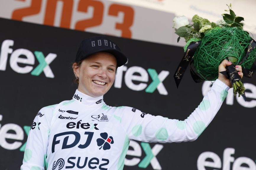 Gladys Verhulst sprint naar winst in Ronde van Normandië voor vrouwen