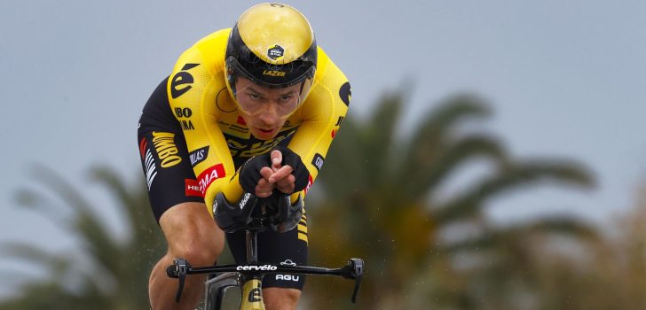 Primoz Roglic baart opzien met ongeschoren benen in Tirreno-Adriatico