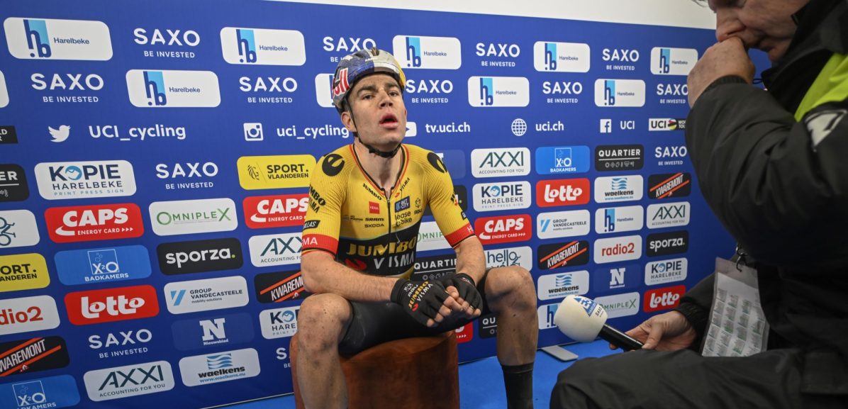 Jury E3 Saxo Classic overwoog Van Aert te diskwalificeren na aanbrengen kettingolie