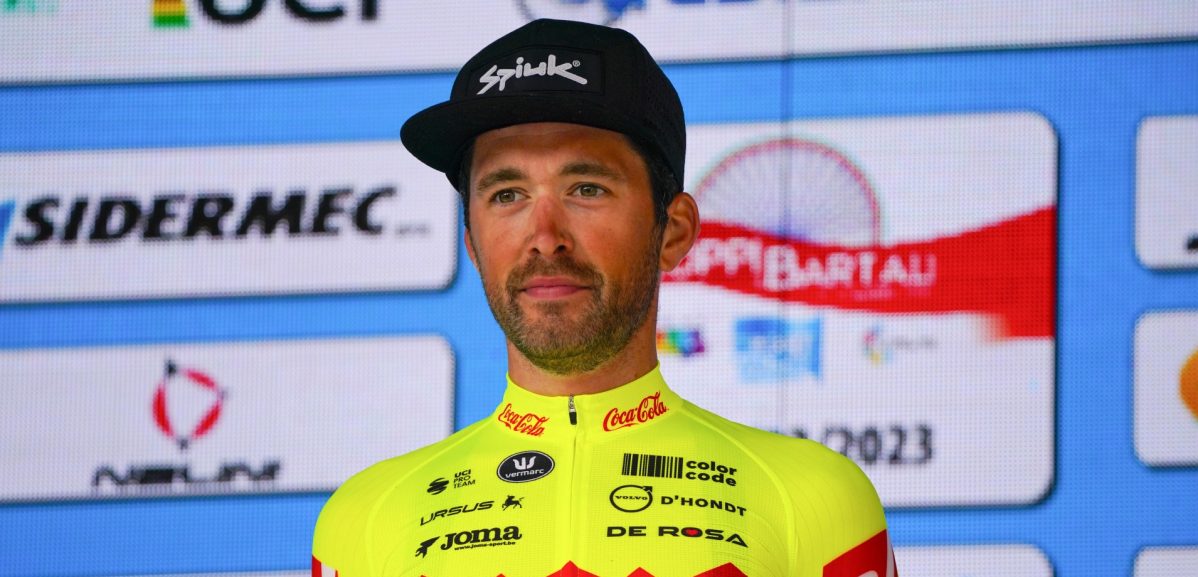 Alexis Guerin soleert naar winst vanuit vroege vlucht in Coppi e Bartali