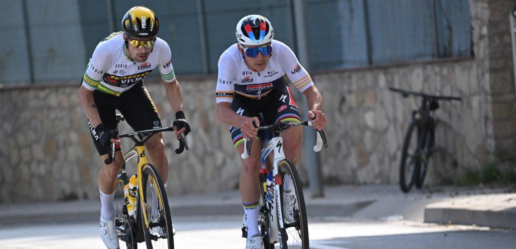 Roglic had minder ‘haast’ dan offensieve Evenepoel: “Voor mij was het niet echt nodig”