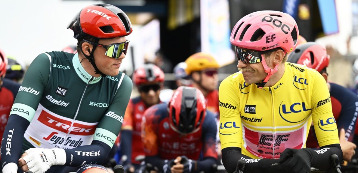Mads Pedersen steekt de draak met landgenoot Magnus Cort