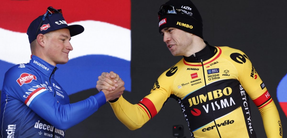 Greg van Avermaet over Wout van Aert: “Staat voor mij nog op gelijke hoogte met Mathieu van der Poel”