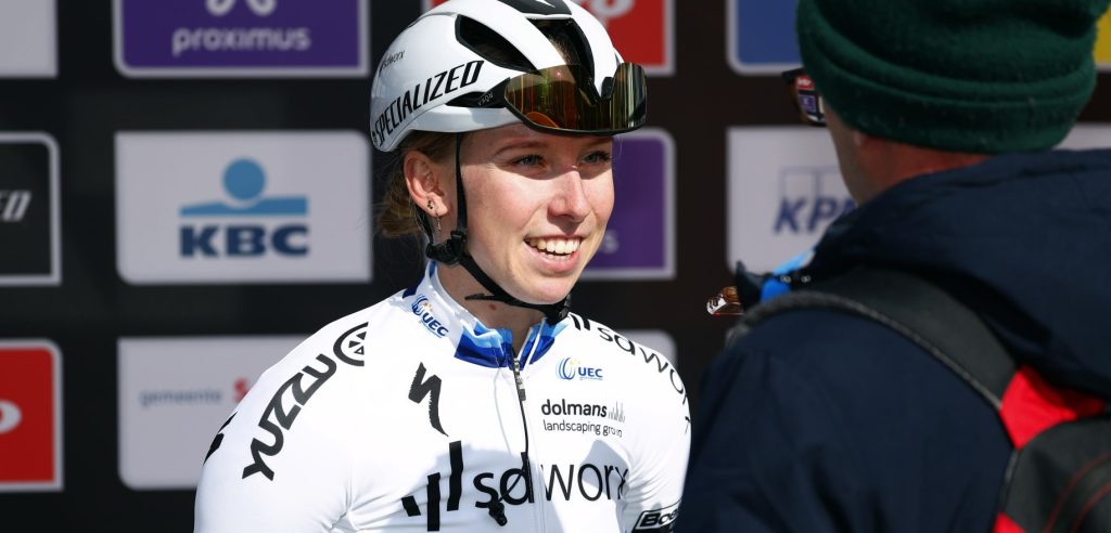 Lorena Wiebes: “Moest het wel afmaken, want team deed geweldige lead-out”